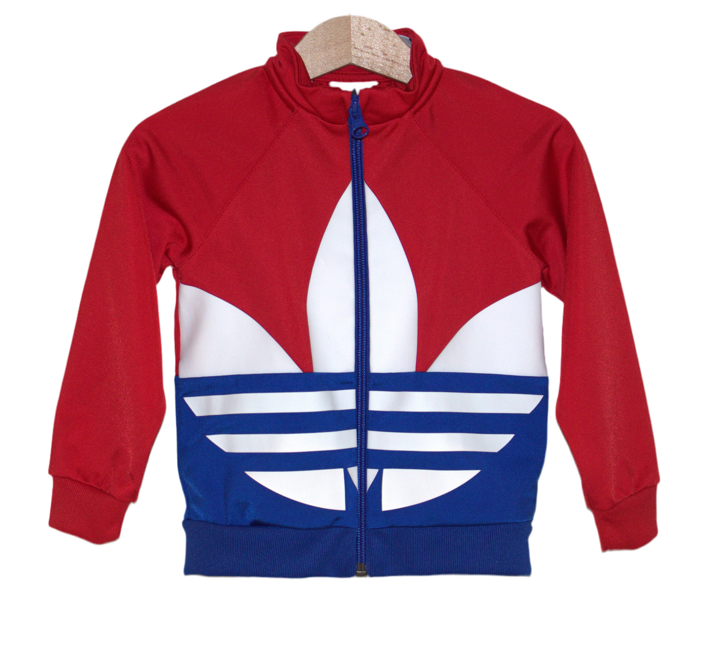 Baby Boys Adidas Vintage Zip Up Jacket Age 12-18 Months