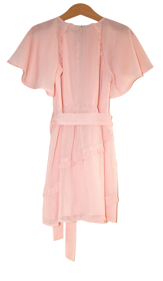 Girls Reiss Dusty Pink Dress Age 5-6